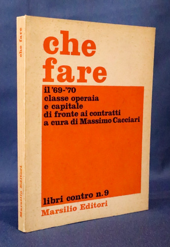 Massimo cacciari che fare il - che,
