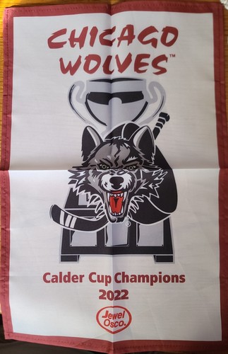 Mini striscione chicago - chicago, wolves