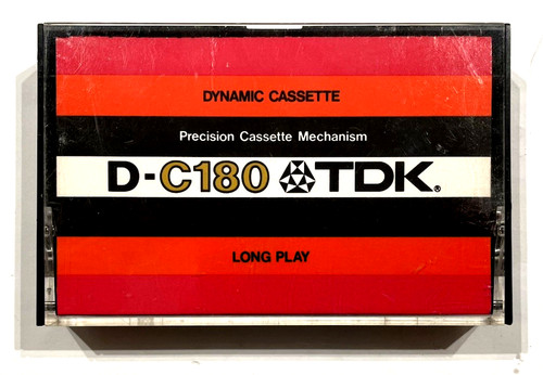 Tdk 180 audiocassetta - 180,
