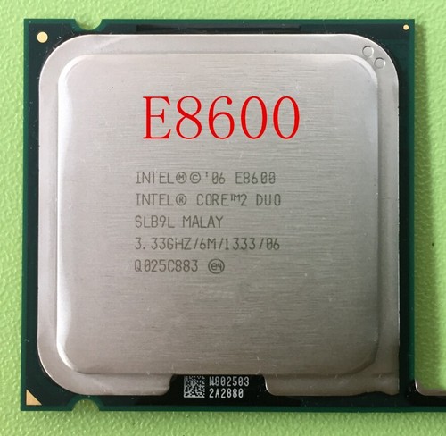 Intel core duo e8600 - core,