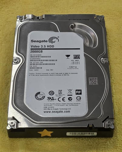 Seagate video hdd st2000vm003 - hdd,