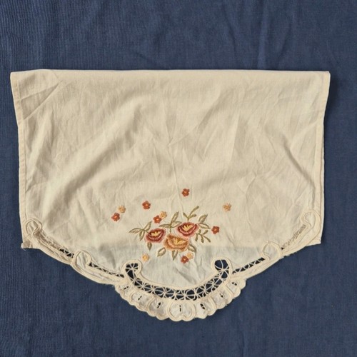 Vintage cotton chair back - vintage,