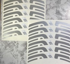 ENVE Composites Kit Decalcomania Ruota di Ricambio - Serie G - Argento - Nuovo