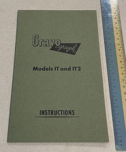 Ops vintage instructions book - ops,