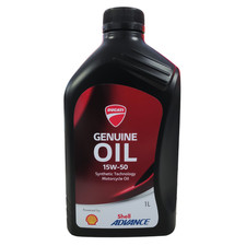 1L Olio Lubrificante 15W-50 Ducati Shell PurePlus - Advance