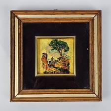 Quadro Miniatura Paesaggio su