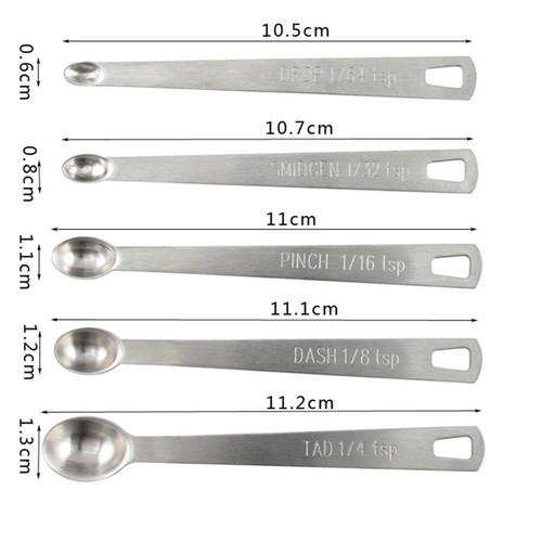 5pcs cucchiaini misurini tazze - misurini,