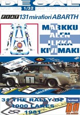 DECAL FIAT 131 ABARTH M.ALEN