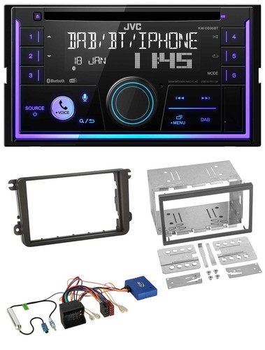 Jvc can bus usb 2din - usb, dab