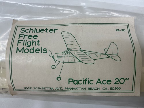 Schlueter free flight models - free,