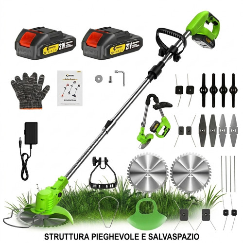 Decespugliatore batteria 21v - a,