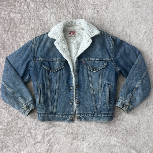 Giacca denim sherpa levi - denim, levi's