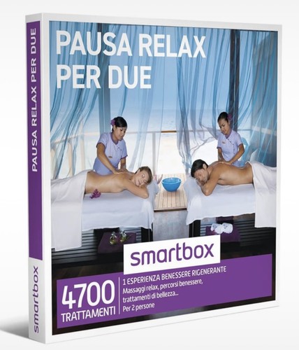 Cofanetto smartbox pausa relax - cofanetto,