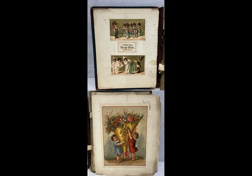 Antico album vittoriano 1876