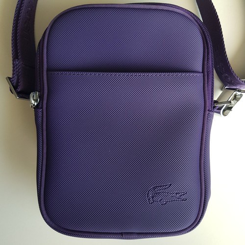 Sacoche zippée aubergine - zippée,