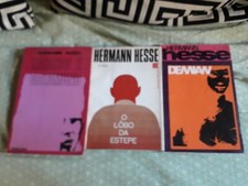 Lotto Hermann Hesse portoghese - Demian + O Lôbo Da Estepe + Narciso E Goldmund