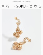 Orecchini croce Soru mini