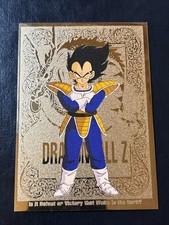 1998 Dragon Ball Z Vegeta Gold