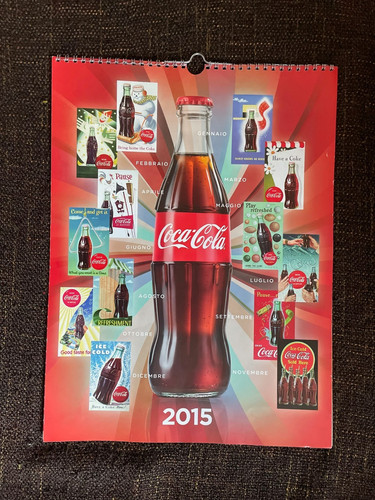 Calendario coca cola - cola, 2015