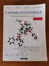 Chimica generale, 10a Edizione, Petrucci et al., PICCIN, ISBN: 978-88-299-2692-3