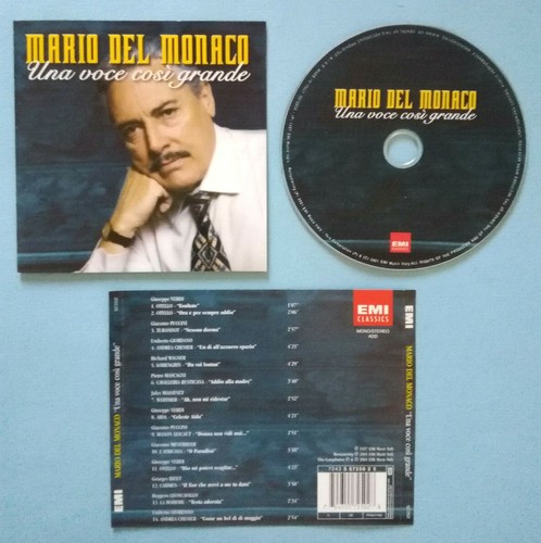 Mario del monaco una - cd,