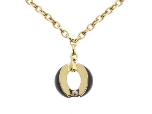 Chimento collana luna - luna, oro