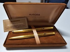 Aurora FP e BP argento massiccio laminate oro