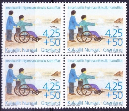 Groenlandia 1996 mnh blk - groenlandia,