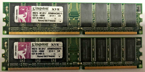Kingston valueram 2x512 - kingston, 1