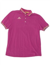 Polo uomo Kappa grande viola a