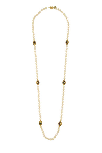 Collana gripoix perle - collana, finte