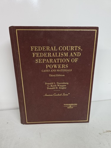 Federal courts federalism and - courts,,