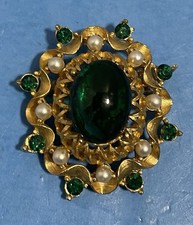 Spilla Coro vintage cabochon