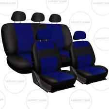 ROG COPRISEDILI BLU UNIVERSALI AUTO ECOPELLE COMPATIBILE GRANDE PUNTO EVO PANDA