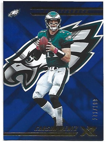 2018 panini carson - xr, blu