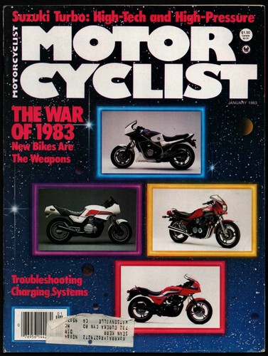 Gennaio 1983 rivista moto - 1983,