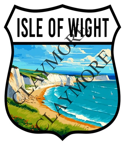 Adesivo auto isola wight - auto, di