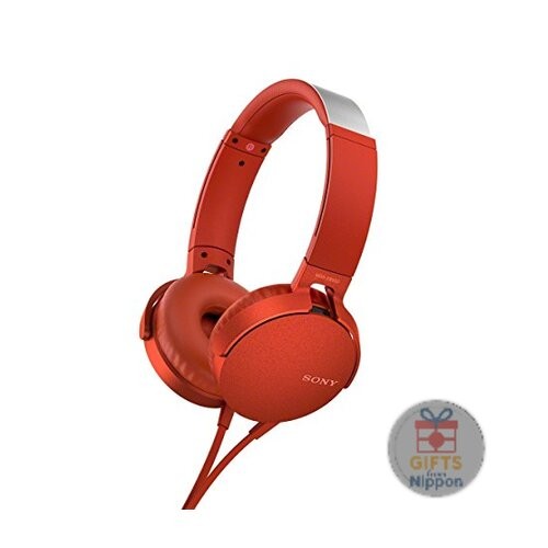 Sony mdr xb550ap rosso cuffie - rosso,