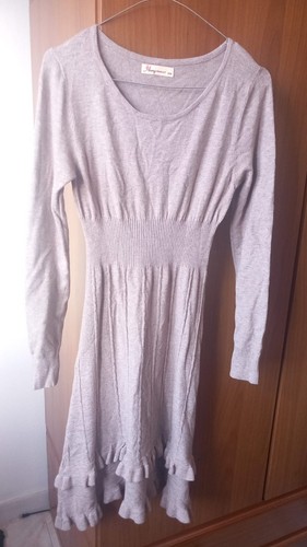 Women beige knit - beige,