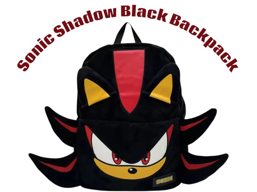 Zaino sonic shadow - shadow, nero