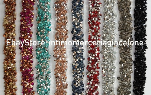 Passamaneria elegante strass - passamaneria,