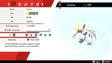 Zeraora Ultra Shiny 6IV +