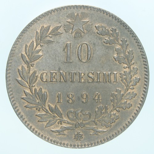 Umberto centesimi 1894 - 10,