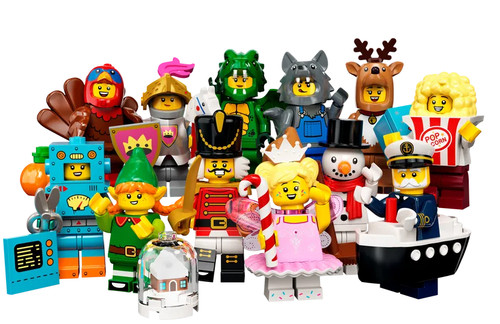 Lego 71034 minifigures - minifigures, serie