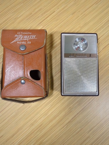Radio otto transistor zenith - a,