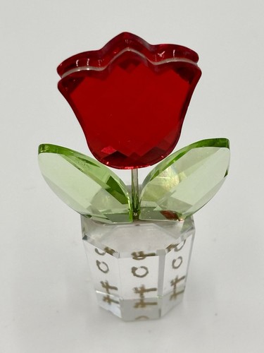 Statuina fiore tulipano rosso