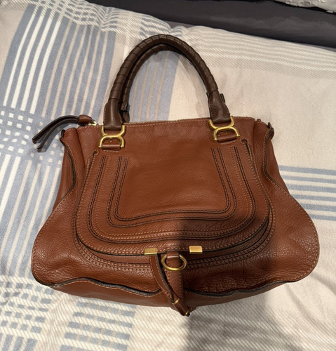Chloé marcie medium marrone - chloé,