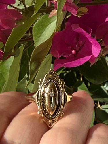 Anello costume vintage nuovo
