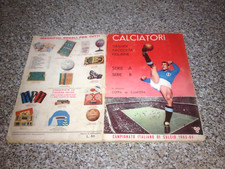 ALBUM CALCIATORI PANINI 1963-64 1964 Q.COMPLETO(-5 FIG + 7 SCUDETTI) ORIG.BUONO