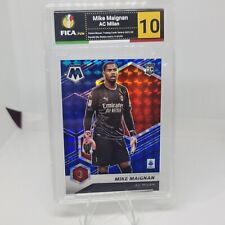 Mike Maignan Panini Mosaic Serie A 2021/22 Parallel /99 Blu Rookie FICA.FUN